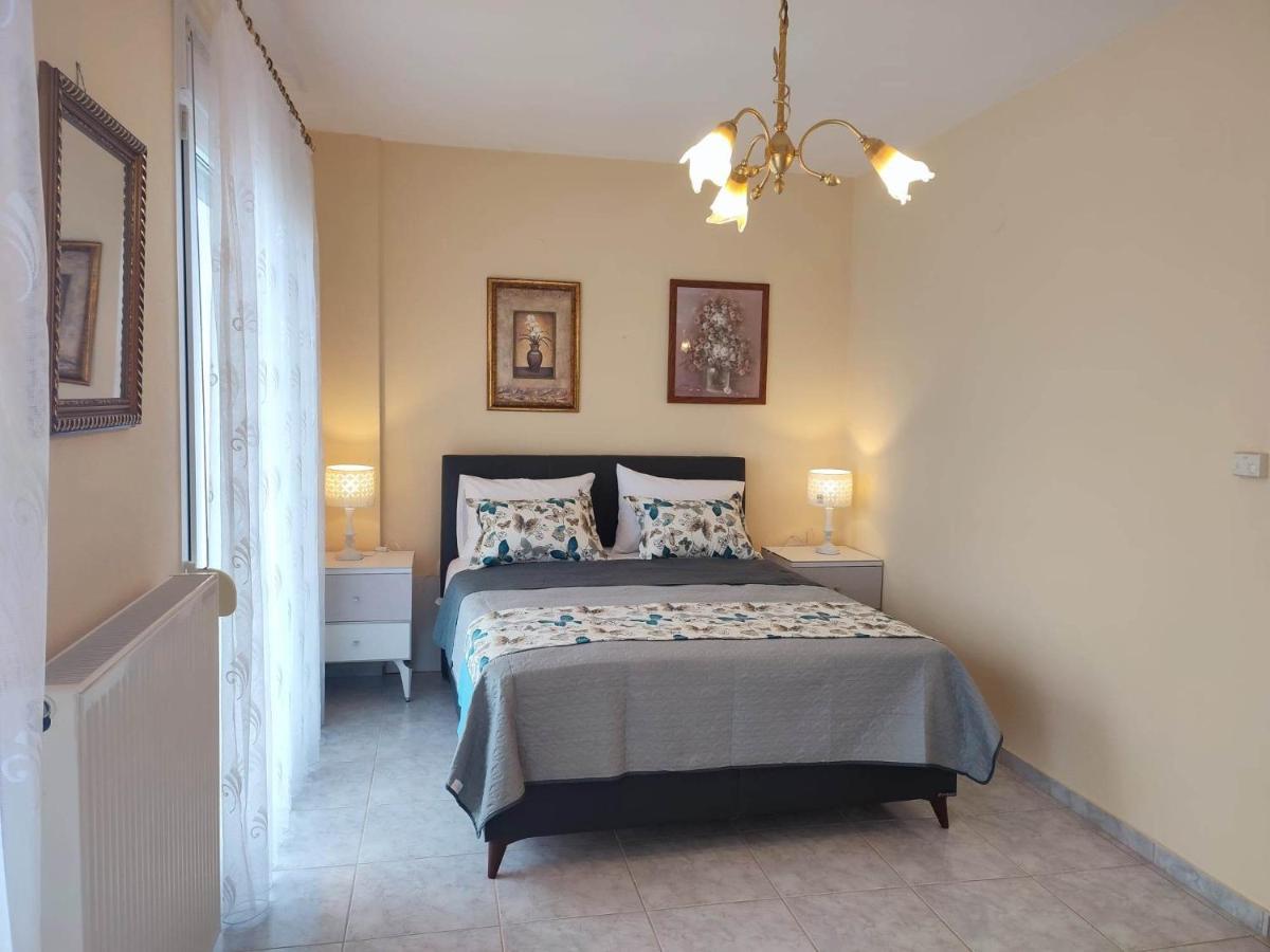 Artemis Luxury Villa Palaiontsiflikion Bagian luar foto